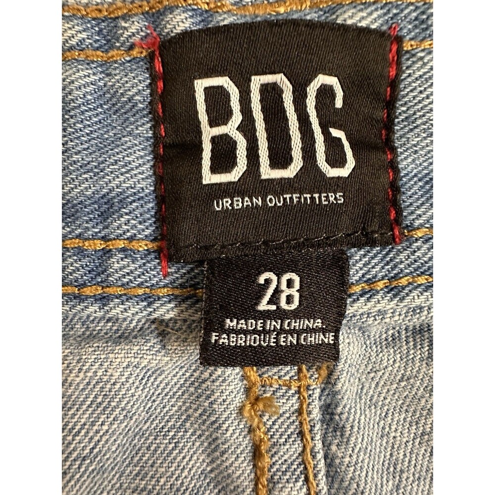 BDG Urban Outfitters Wide Leg Jeans 28 Light Wash High Rise Y2K 90s - Picture 3 of 10